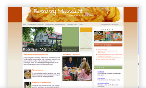 Boerderij Meerzicht - Pannenkoeken eten in het Amsterdamse Bos